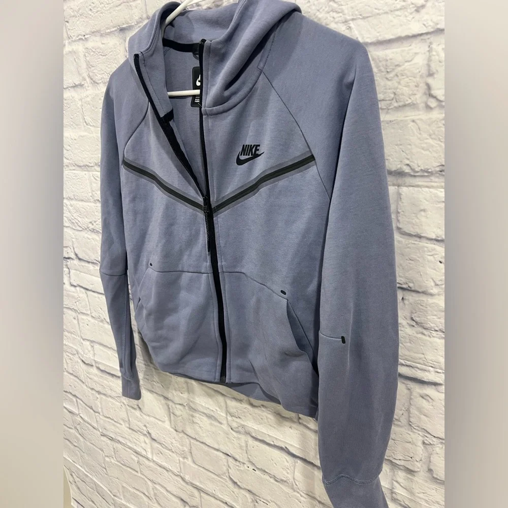 Nike Women’s Full-Zip Hoodie XS – Lavender Gray / Blue - Picture 6 of 6